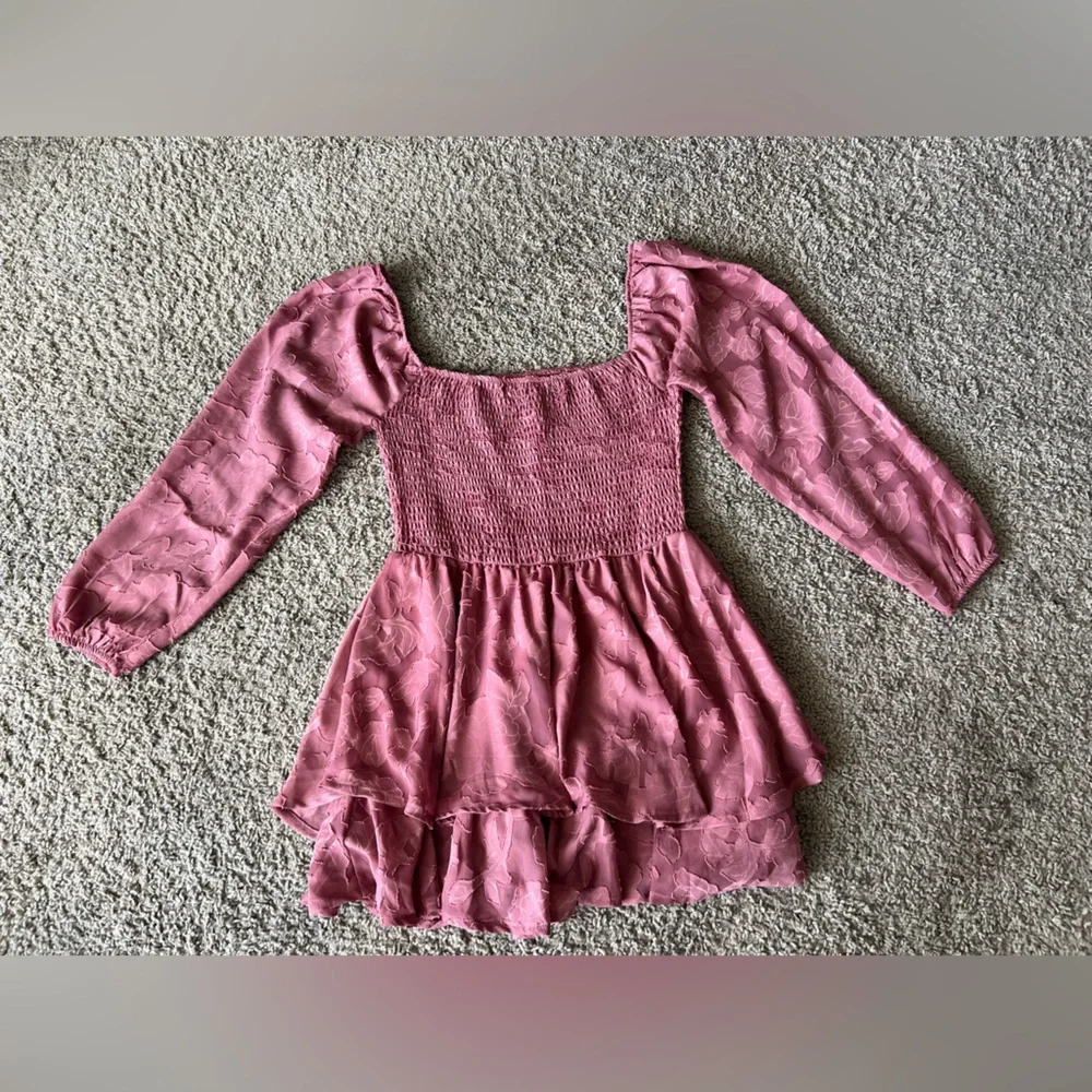 Harper & Ivy Faded Rose Floral Burnout Dress Romper Size S - Picture 11 of 12